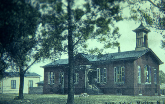 Old Marlton School – b. 1878 Oak Avenue at South Maple
